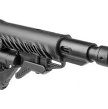 Телескопический складной приклад с амортизатором Fab Defense для САЙГА(AK-74M,АК-100-ые серии)